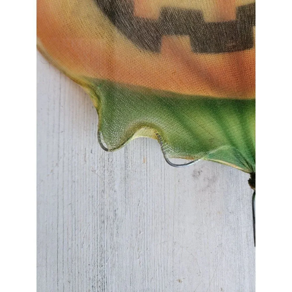 Hanging fabric Jack O'Lantern face Halloween prop decor‎